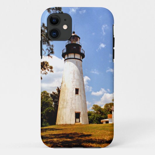 Amelia Island Lighthouse, Florida iPhone Case 5/5s (Achterkant)