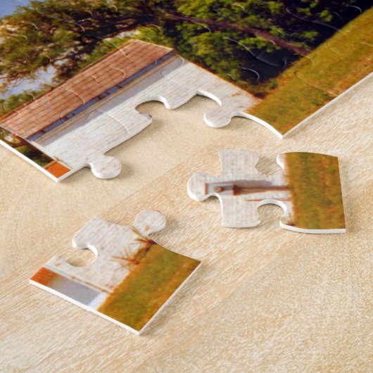 Amelia Island Lighthouse, Florida Jigzaag Puzzle Legpuzzel (Zijkant)