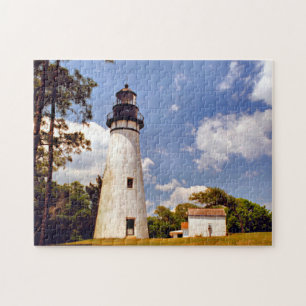 Amelia Island Lighthouse, Florida Jigzaag Puzzle Legpuzzel