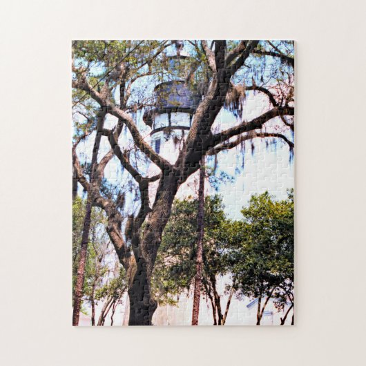 Amelia Island Lighthouse, Florida Jigzaag Puzzle Legpuzzel (Verticaal)
