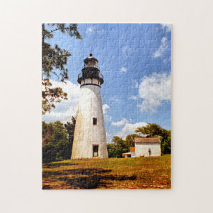 Amelia Island Lighthouse, Florida Jigzaag Puzzle Legpuzzel