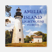 Amelia Island Lighthouse, Florida Magnet (Voorkant)