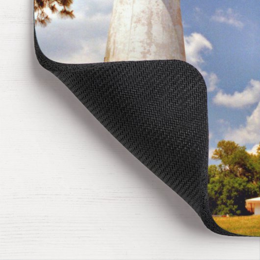 Amelia Island Lighthouse, Florida Mousepad Muismat (Hoek)