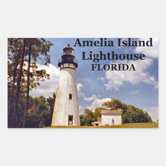 Amelia Island Lighthouse, Florida Stickers (Voorkant)