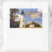 Amelia Island Lighthouse, Florida Stickers (Tas)