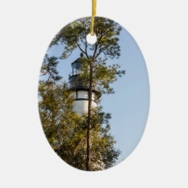 Amelia Island Lighthouse Keramisch Ornament