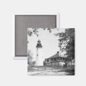 Amelia Island Lighthouse Magneet (Voorkant / Achterkant)