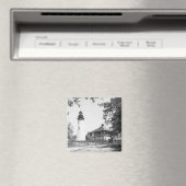 Amelia Island Lighthouse Magneet (Insitu (Vaatwasser))