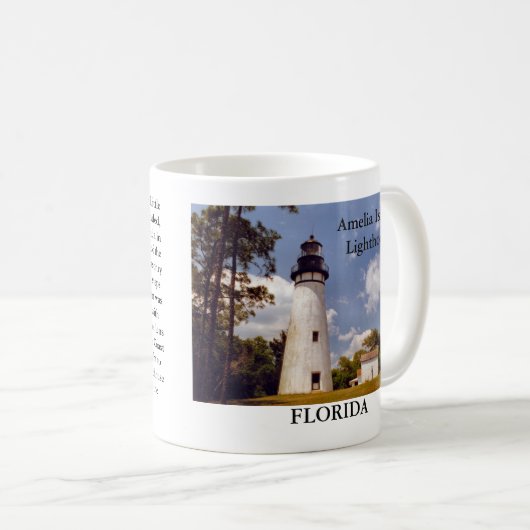 Amelia Island Lighthouse, Mok van Florida (Voorkant rechts)