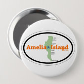 Amelia Island Ronde Button 4,0 Cm (Voorkant /achterkant)