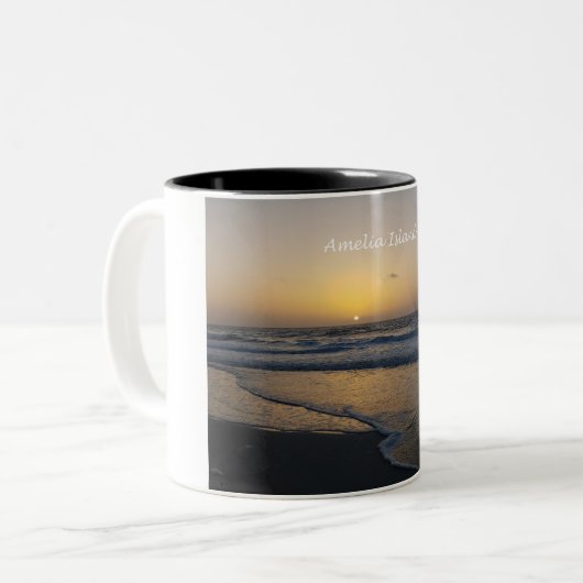 Amelia Island Sunrise Coffee Mok (Voorkant links)