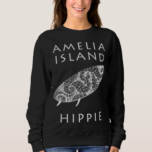 Amelia Island Surf Hippie Trui (Voorkant)