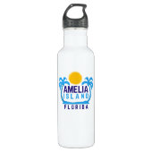 Amelia Island Water Bottle Waterfles (Voorkant)
