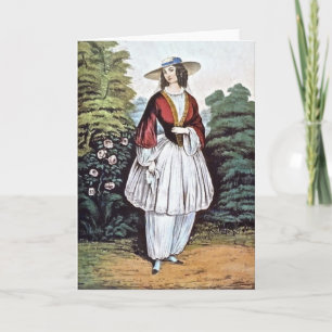 Amelia Jenks Bloomer Groeten en Notitiekaarten