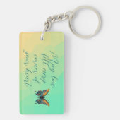 Amelia naam Sleutelhanger (achterkant)