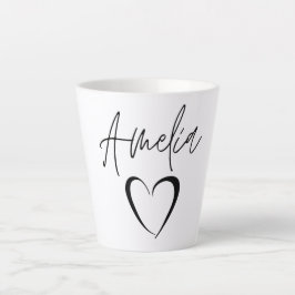 Amelia Name Mok, Custom Name Coffee Mok