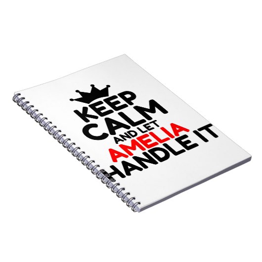 AMELIA NOTITIEBOEK (Rechterzijde)