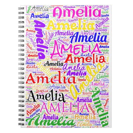 Amelia Notitieboek Journal (Voorkant)