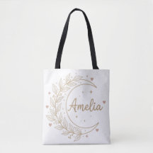 Amelia persoonlijke tote tas - Elegant Hemels Desi