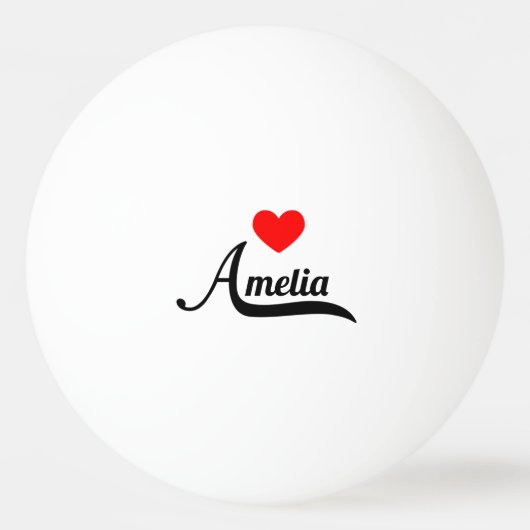 Amelia Pingpongbal (Voorkant)