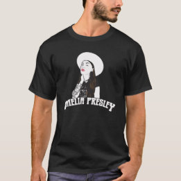 Amelia Presley Mannen Cartoon T-shirt