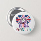 Amelia Prevent Paden Ronde Button 5,7 Cm (Voorkant /achterkant)