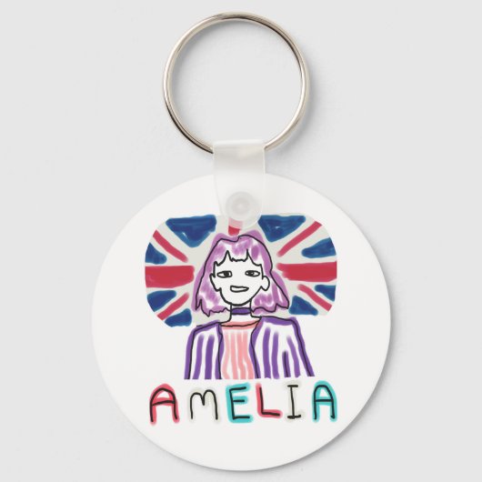 Amelia Prevent Paden Sleutelhanger (Voorkant)