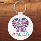 Amelia Prevent Paden Sleutelhanger (Achterkant)