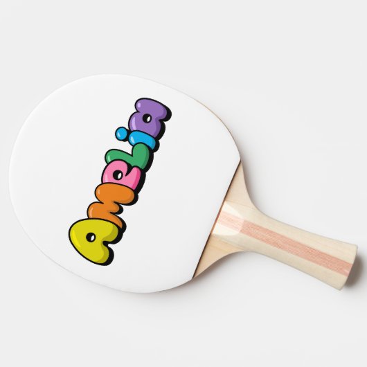 Amelia Tafeltennisbatje (Zijkant)