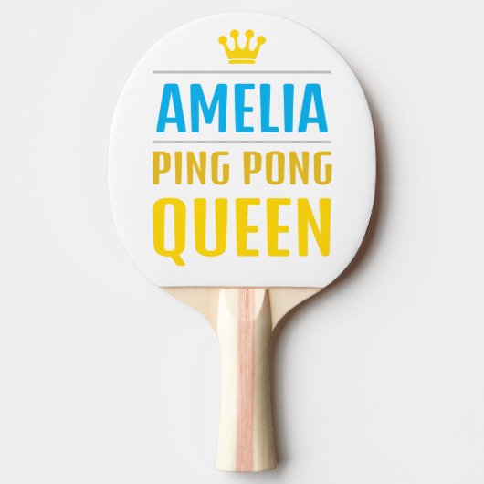 Amelia Tafeltennisbatje (Voorkant)