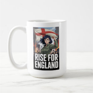 Amelia UK Engeland Patriottische St George Vlag Koffiemok