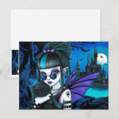 Amelia Vampire Twixt Werekitty Castle Briefkaart (Voorkant / Achterkant)