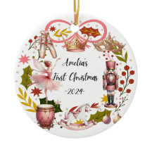 Amelia's eerste kerst Ornament