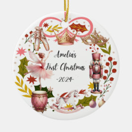 Amelia's eerste kerst Ornament