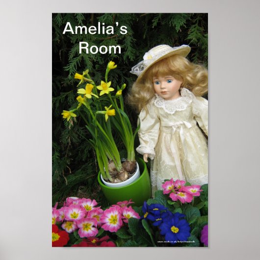 Amelia's kamer poster (Voorkant)