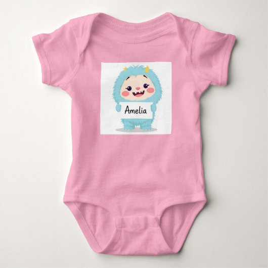 Amelia's Super Sweet Monster Romper (Voorkant)