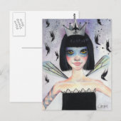 Amelie the faerie briefkaart (Voorkant / Achterkant)