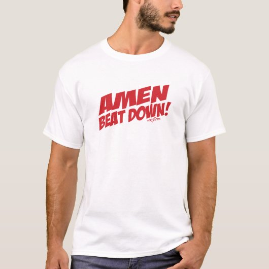 AMEN Beatdown R T-shirt (Voorkant)