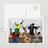 Amen Briefkaart (Voorkant / Achterkant)