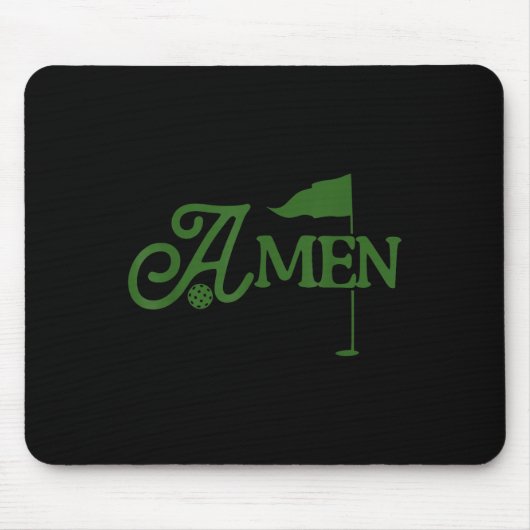 Amen Master Golf Azalea Toernooi Roze Golfen Muismat (Voorkant)