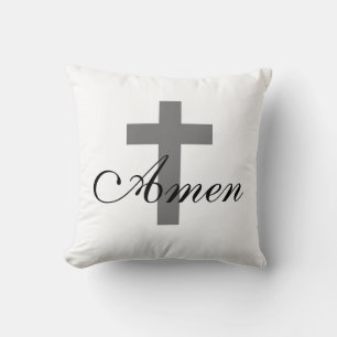  AMEN met CROSS   Kussen