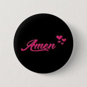 Amen Ronde Button 5,7 Cm