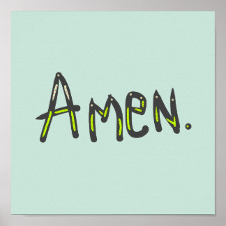 Amen So Be It Poster