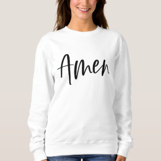 Amen Spiritueel Dames Comfy Zacht Sweatshirt