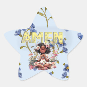 "Amen" Ster Sticker