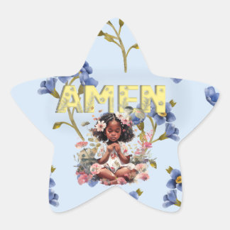 "Amen" Ster Sticker