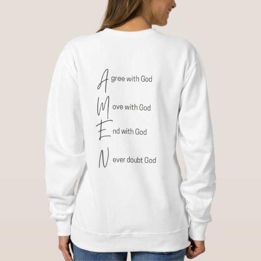 Amen Sweater (Achterkant)