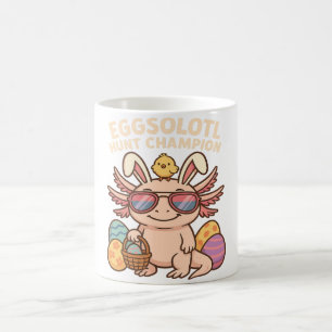amended): Eggsolotl Hunt Champion – Grappig Schatt Koffiemok