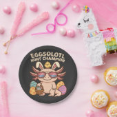 amended): Eggsolotl Hunt Champion – Grappig Schatt Papieren Bordje (Feest)