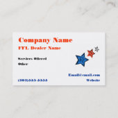 Amendement 2 Visitekaartje dealer (Achterkant)